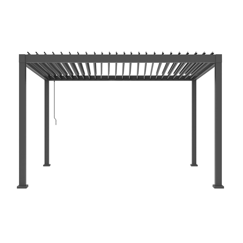 ΠΕΡΓΚΟΛΑ ΑΛΟΥΜΙΝΙΟΥ 5537 G   Διάσταση: 3x4m Χρώμα  Ανθρακί 