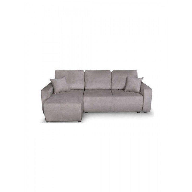 ΓΩΝΙΑΚΟΣ ΚΑΝΑΠΕΣ-ΚΡΕΒΑΤΙ FABIANNA 1102 IN TAUPE 240x149  