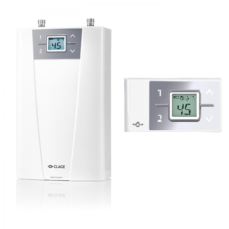 Clage CEX 6/9 U + Remote Control Ταχυθερμοσίφωνας Κεντρικός Ηλεκτρικός Μονοφασικός 8.8kW