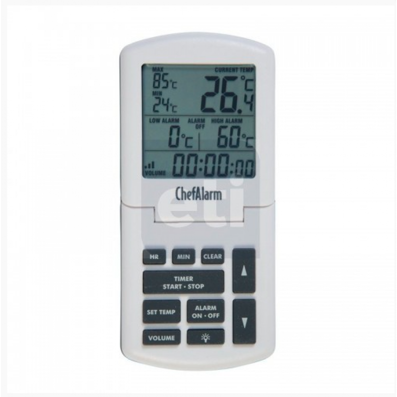 ETI  810-041 ChefAlarm® θερμόμετρο μαγειρέματος με χρονόμετρο & συναγερμό