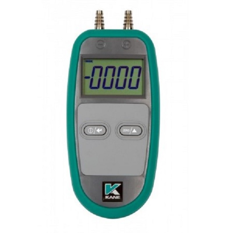 KANE K3200 Διαφορικό Πιεσόμετρο +/-200mBar / σετ Βαλιτσάκι Μεταφοράς, Προστατευτική θήκη με μαγνήτη,Λάστιχο 1m,Μπαταρία 9V