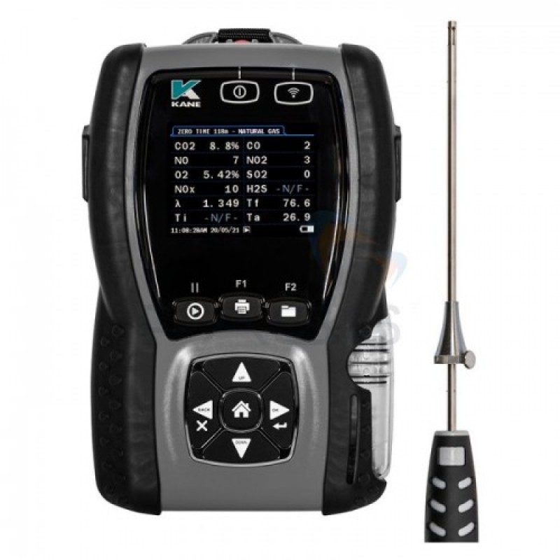 K988 Αναβαθμίσιμος Αναλυτής Καυσαερίων έως 8 αερίων