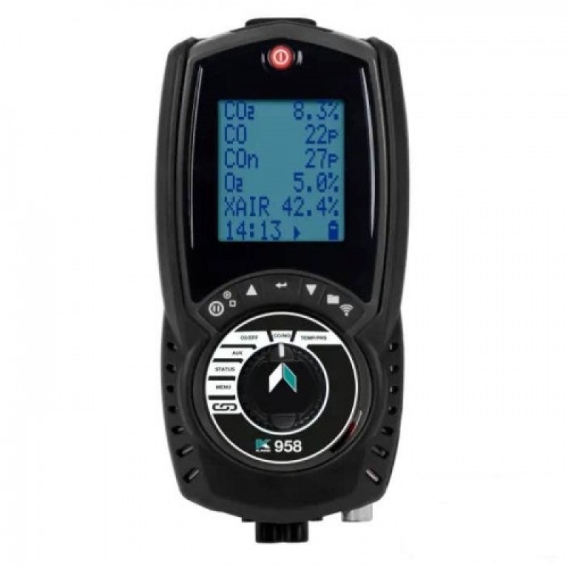 K958+NO Αναβαθμίσιμος Φορητός Αναλυτής Καυσαερίων βιομηχανικού τύπου