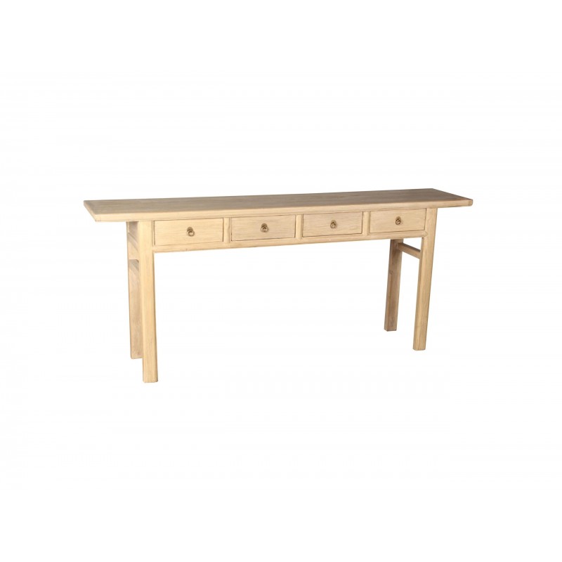 ΚΟΝΣΟΛΑ ΜΕ 4 ΣΥΡΤΑΡΙΑ ΚΩΔ. 2413124 - ΔΙΑΣΤΑΣΕΙΣ 200x42x85cm