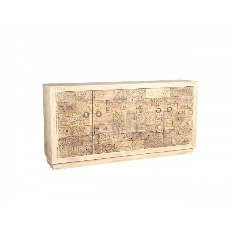 ΜΠΟΥΦΕΣ  ΜΕ 4 ΠΟΡΤΕΣ ΞΥΛΟΥ ΚΩΔ. 2985017 - ΔΙΑΣΤΑΣΕΙΣ 180x40x90cm