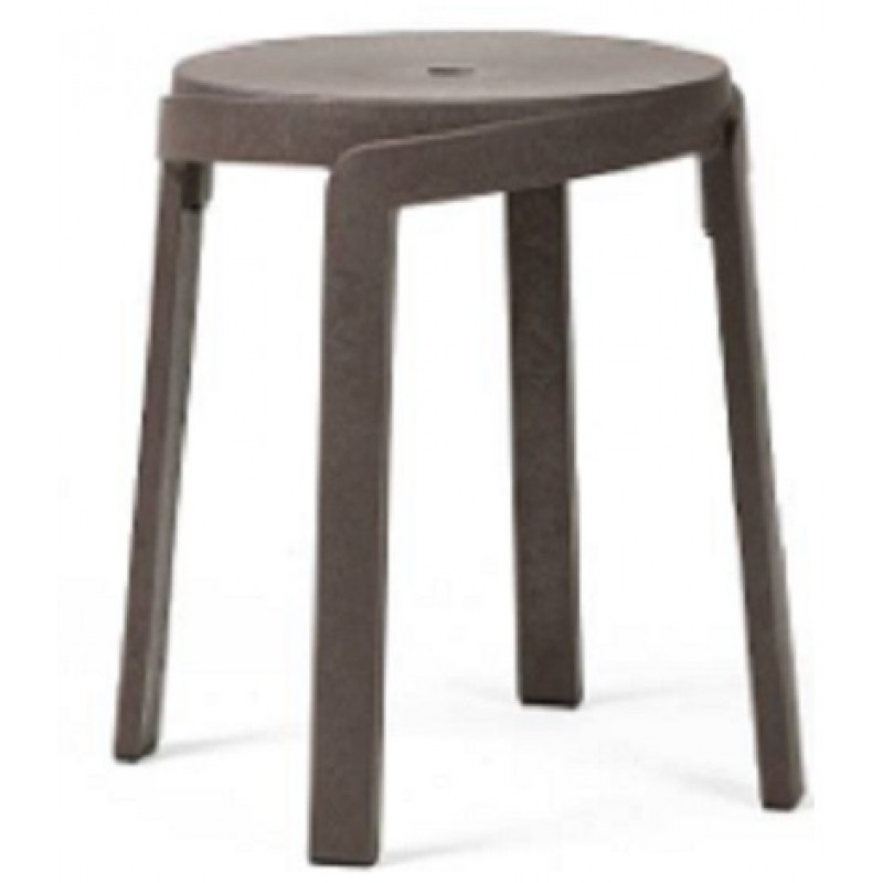 Stack Mini 40357.44.000   Σκαμπο πολυπροπυλενιου  μαυρο χρωμα 48*48*76,5 cm 