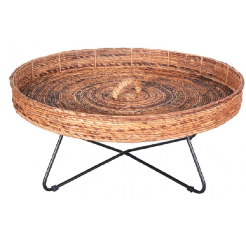 ΤΡΑΠΕΖΙ ΣΑΛΟΝΙΟΥ ΜΕΓΑΛΟ ΜΕ ΧΕΡΟΥΛΙ ’80x80x35′  Κωδικός προϊόντος: 0420301 