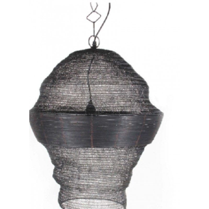 ΦΩΤΙΣΤΙΚΟ ΣΥΡΜΑΤΙΝΟ ΜΑΥΡΟ ’52χ52χ55′  Κωδικός προϊόντος: 1812048   - Ε 27 ΝΤΟΥΙ 