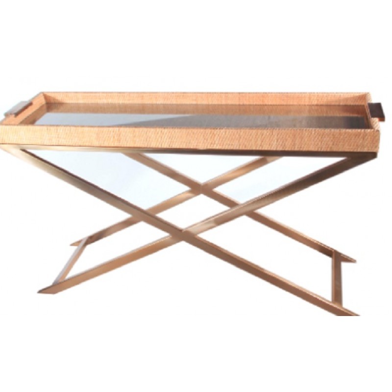 ΚΟΝΣΟΛΑ ΜΕΤΑΛΛΙΚΑ ΠΟΔΙΑ ‘146x40x80’ Κωδικός προϊόντος: 0209144