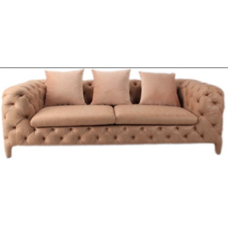 ΚΑΝΑΠΕΣ 3 ΘΕΣΕΩΝ ΜΠΕΖ ΤΕΧΝΟΔΕΡΜΑ ΜΕ 4 ΒΕΛΟΥΔΙΝΑ ΜΑΞΙΛΑΡΙΑ ‘250x101x69’ Κωδικός προϊόντος: 2339008 