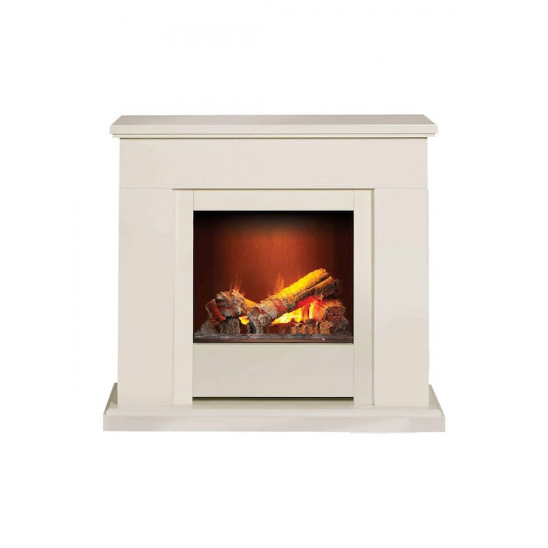 Dimplex Moorefield Opti-Myst Επιδαπέδιο Ηλεκτρικό Τζάκι 2000W 92x86.4cm Λευκό Κωδικός: 31393608