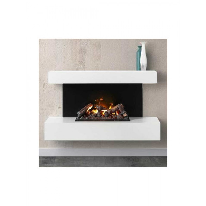 Dimplex Cassette 600L Logset Επιδαπέδιο Ηλεκτρικό Τζάκι 125W 41x18cm Μαύρο Κωδικός: 31392887 