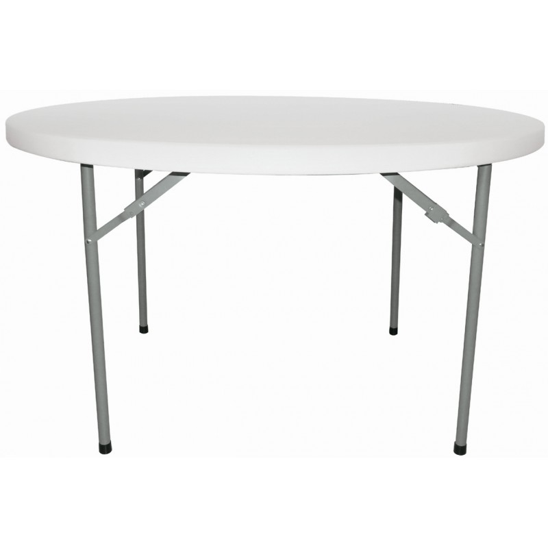 DIA Paris Φ 1,22 cm   Τραπέζι ροτόντα πτυσσόμενο ανθεκτικό  Πάχος σκελετού Ø28 x 1,00mm