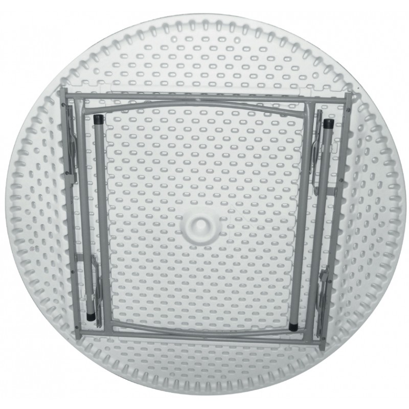 DIA Paris Φ 1,22 cm   Τραπέζι ροτόντα πτυσσόμενο ανθεκτικό  Πάχος σκελετού Ø28 x 1,00mm