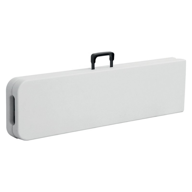 Tokyo 183 πάγκος πτυσσόμενος για εκδηλώσεις , μπουφέ,catering (1,83 x 0,28 x 0,44m) από HDPE ( πολυαιθυλενίο)  και σιδερένια βάση