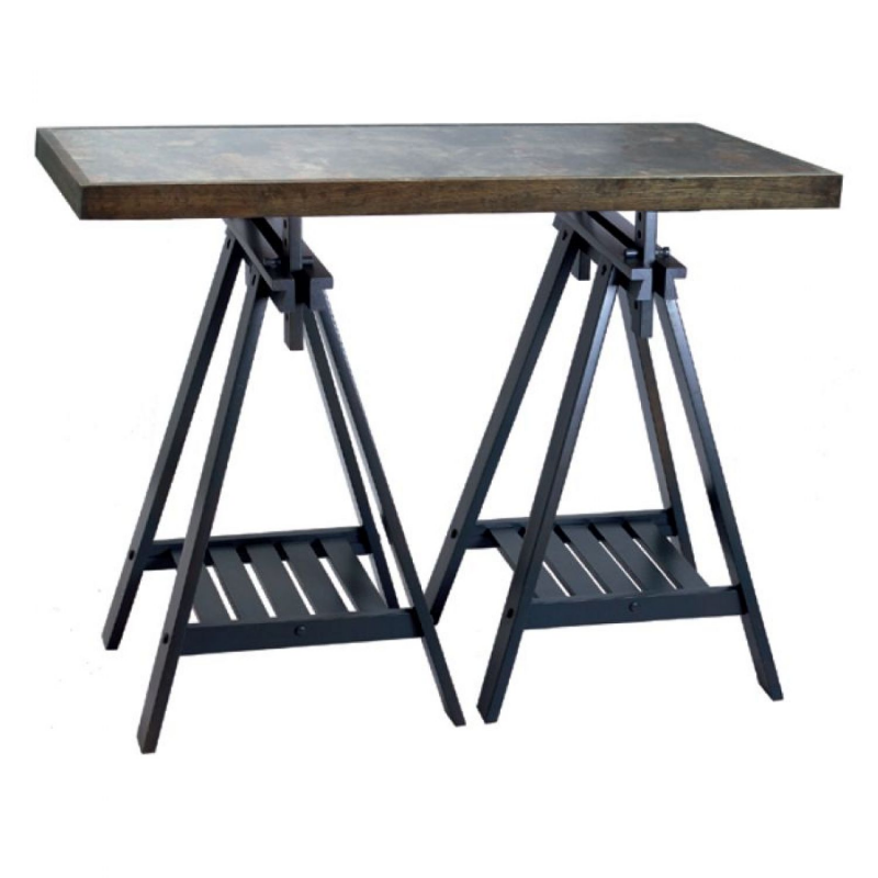  ST 302  Τραπέζι  ξυλινο με επιφάνεια hpl - 120Χ80X75 cm