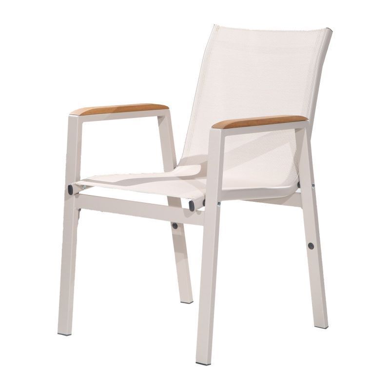 ME 73 WHITE  -  Πολυθρόνα αλουμινίου κάθισμα από σε textline - μπράτσα απο compact  ΥΨΟΣ: 87 ΜΗΚΟΣ: 57 ΠΛΑΤΟΣ: 59 