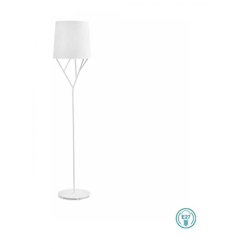 Επιδαπέδιο φωτιστικό TREE μεταλλικό λευκό & μαύρο Faro Barcelona-29869-Λευκό 29869