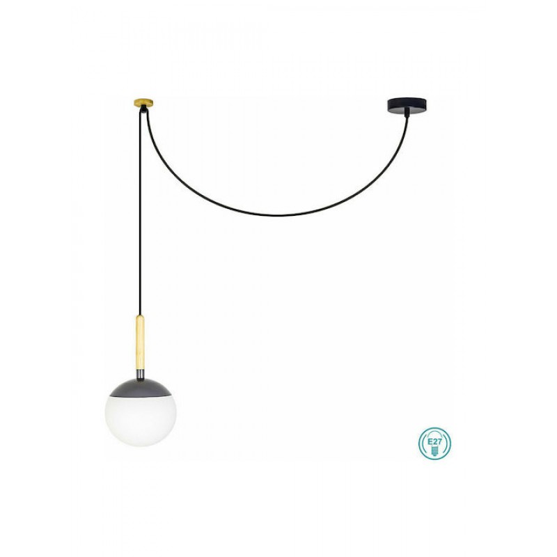 Φωτιστικό Κρεμαστό Faro Mine 28210 Ανθρακί Πολυκαρμπονικό