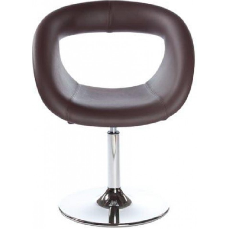 Gaber Moema 75 /NAV  Πολυθρόνα από γνήσιο καφέ  δέρμα,περιστρεφόμενη,αμορτισέρ - Ιδανικό για επαγγελματικό χώρο  Π59 x Β54 x Υ79