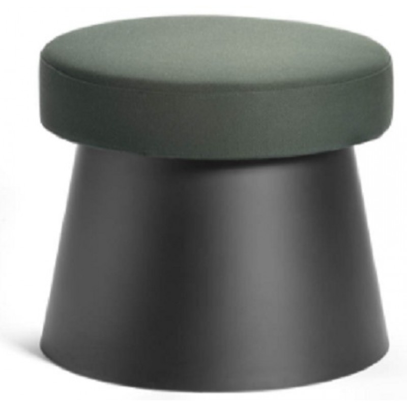 SALT 56 cod. 260.__/IEA  Σκαμπο απο τεχνοπολυμεριο μαυρο  56x56x49 cm