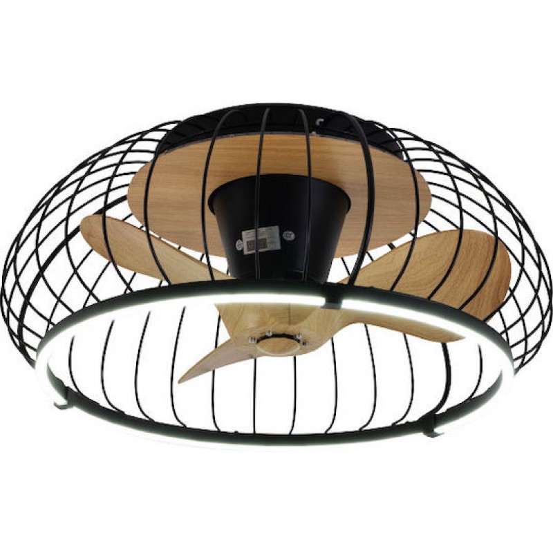 Minnewanka 36W 3CCT LED Fan Light in Black Color (101000720)