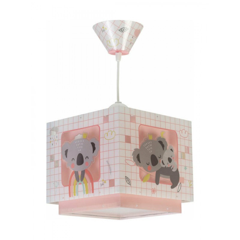 Ango Koala Pink κρεμαστό παιδικό φωτιστικό (63262)