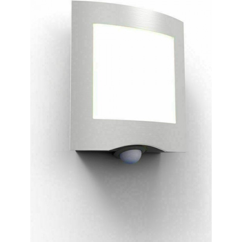 Φωτιστικό Τοίχου Farell 5194802001 IP44 Led 3000K Με Αισθητήρα Κίνησης 6,1x24x21cm Stainless Steel Lutec