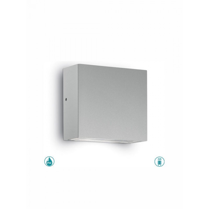 IDEAL LUX ΑΠΛΙΚΑ ΕΞΩΤΕΡΙΚΟΥ ΧΩΡΟΥ ΓΚΡΙ TETRIS-1 AP1 113760