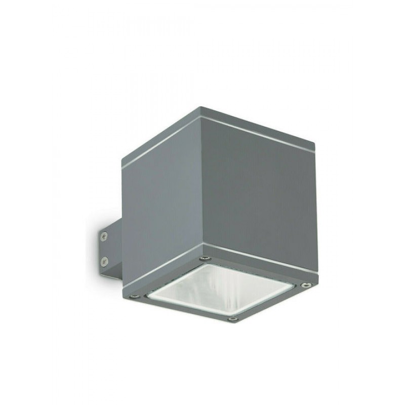 IDEAL LUX ΑΠΛΙΚΑ ΕΞΩΤΕΡΙΚΟΥ ΧΩΡΟΥ ΑΝΘΡΑΚΙ SNIF SQUARE AP1 121963