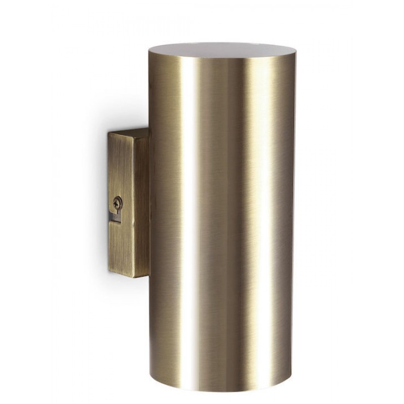 Φωτιστικό Τοίχου-Απλίκα Look 164823 8x18x11cm 2xGU10 28W Gold Ideal Lux