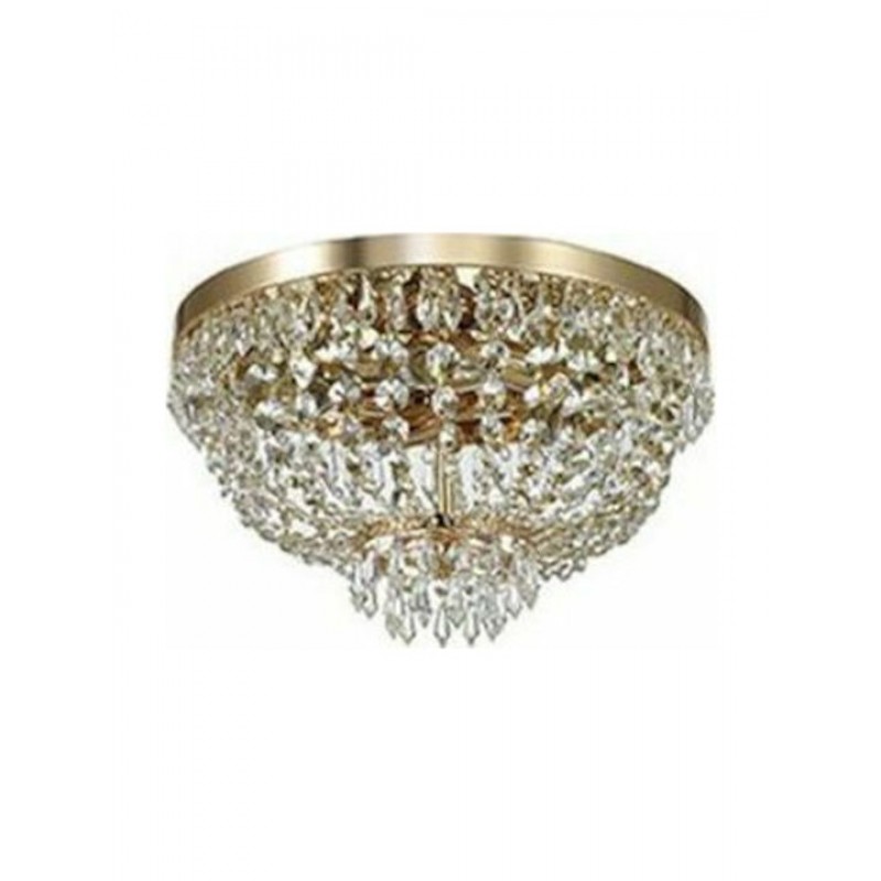 IDEAL LUX 5ΦΩΤΟ ΦΩΤΙΣΤΙΚΟ ΟΡΟΦΗΣ ΜΕ ΚΡΥΣΤΑΛΛΑ ΧΡΥΣΟ/ΔΙΑΦΑΝΟ Ø41 CAESAR PL5 114675