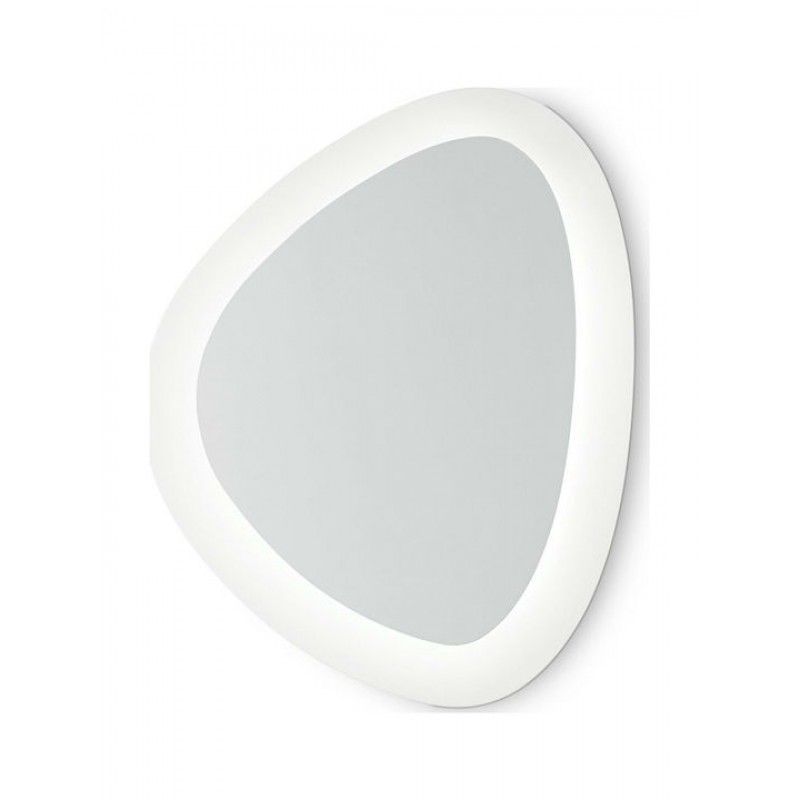 IDEAL LUX ΦΩΤΙΣΤΙΚΟ ΤΟΙΧΟΥ LED ΜΕΤΑΛΛΙΚΟ ΛΕΥΚΟ GINGLE AP125 MEDIUM 196206