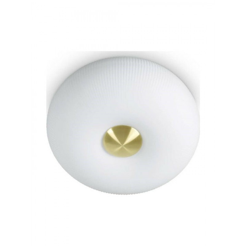 IDEAL LUX 5ΦΩΤΗ ΠΛΑΦΟΝΙΕΡΑ ΓΥΑΛΙΝΗ ΛΕΥΚΗ Ø50 ARIZONA PL5 214511