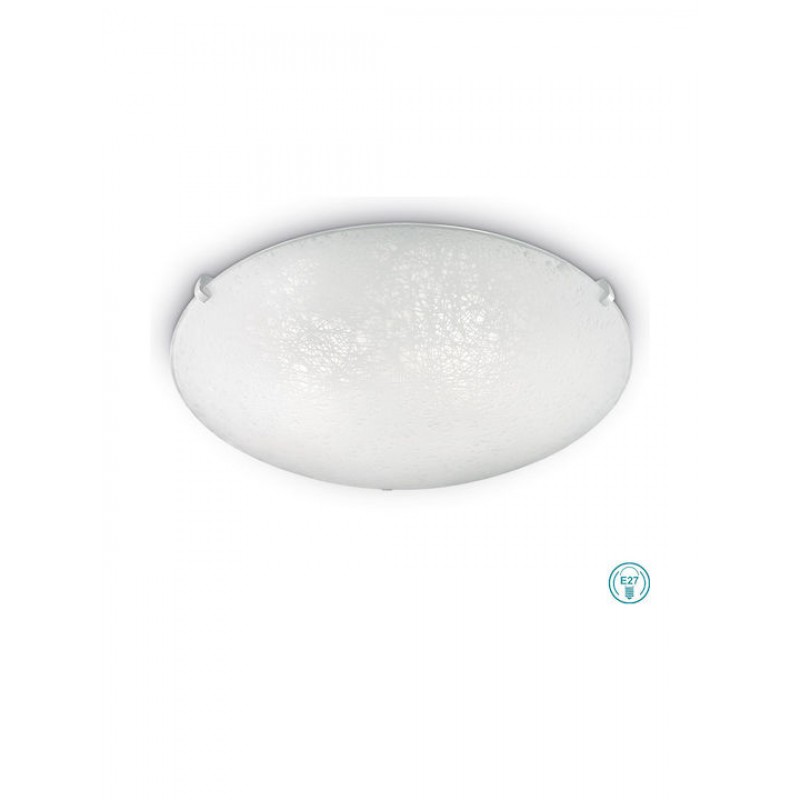 IDEAL LUX 3ΦΩΤΗ ΠΛΑΦΟΝΙΕΡΑ ΓΥΑΛΙΝΗ ΛΕΥΚΗ Ø40 LANA PL3 068145