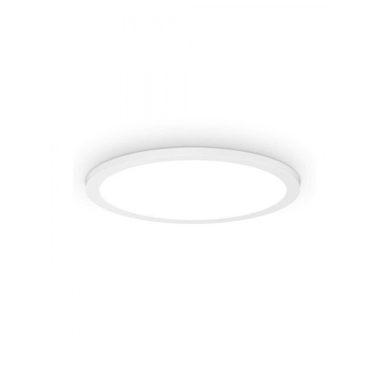 Φωτιστικό Οροφής - Πλαφονιέρα Fly Slim 306650 35x4,2cm 18W 4000K 2800Lm White Ideal Lux