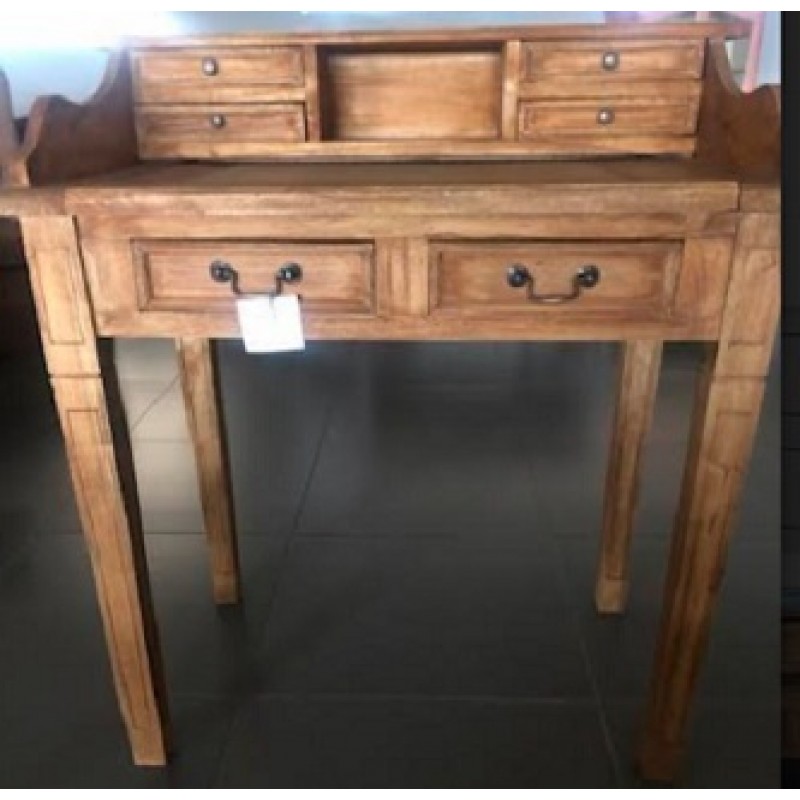 JK  120201  ΣΕΚΡΕΤΕΡ ΑΠΌ ΜΑΌΝΙ ΣΕ ΧΡΩΜΑ ANTIQUE NATURAL ΔΙΑΣΤΑΣΗ:90X36X95H