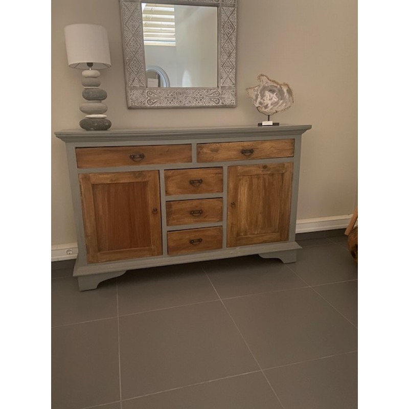 JK   122029  ΜΠΟΥΦΕΣ ΞΥΛΟ GREY WASH- NATUR  ΔΙΑΣΤΑΣΗ ΠΡΟΙΟΝΤΟΣ : 159X40X100H  