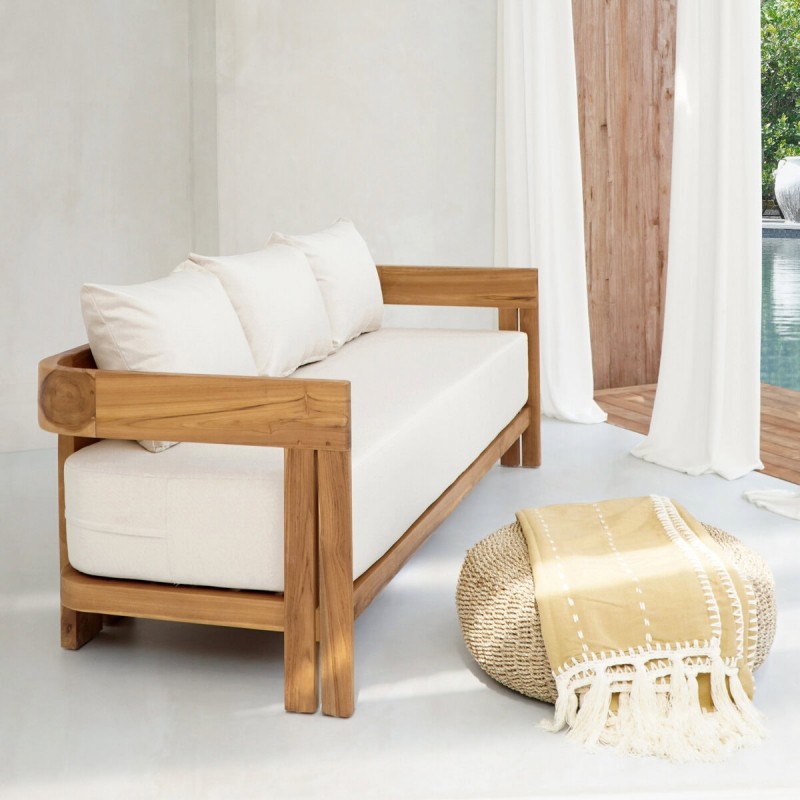 Καναπές Nagoya τριθέσιος από ξύλο Teak-126144    