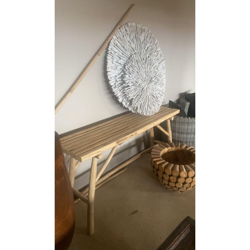 Κονσόλα  ξύλο teak  1,40 x 0,80 x 0,40 - JKG  132761