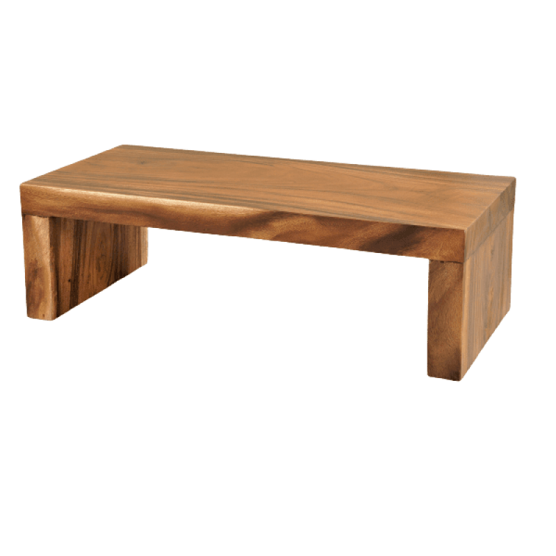 Τραπεζάκι σαλονιού από μασίφ ξύλο Suar – 132777 Διάσταση προϊόντος: 130Χ60Χ40Η 