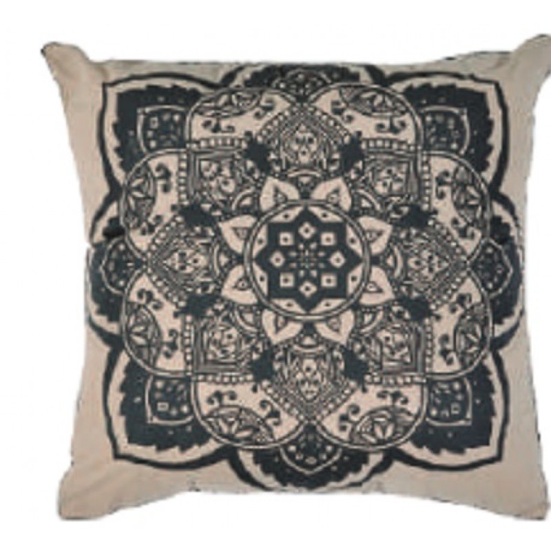 Μαξιλάρι ασπρόμαυρο Διάστασή: 45Χ45Χ45cm -  JKG 304846