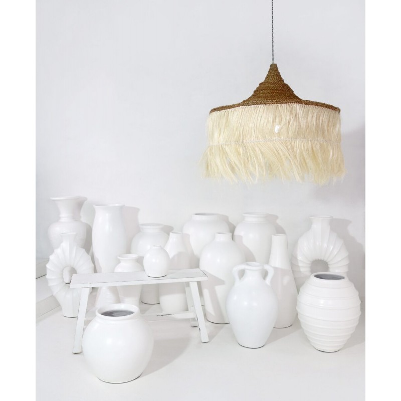 Κρεμαστό φωτιστικό απο βαμβακερό κορδόνι-401668   Διάσταση Προϊόντος: Φ60cm