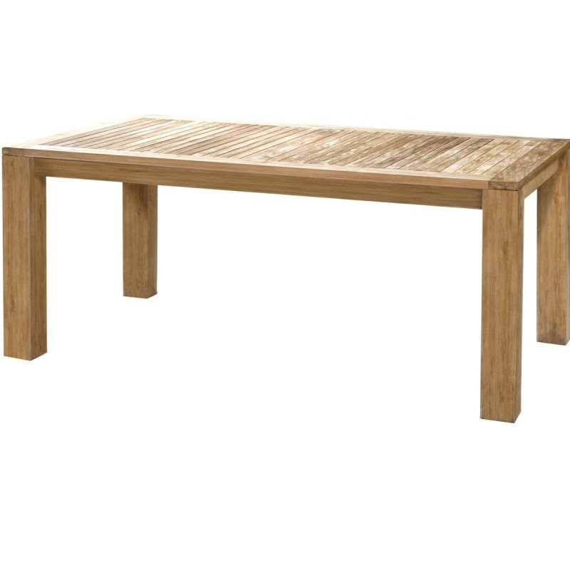Τραπέζι εξωτερικού χώρου από μασίφ ξύλο teak 240*100*75cm. 801848