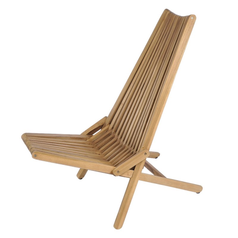 Ξαπλώστρα – πολυθρόνα από ξύλο Teak Pheonix – 8020571 Διάσταση προϊόντος: 200Χ64X33H