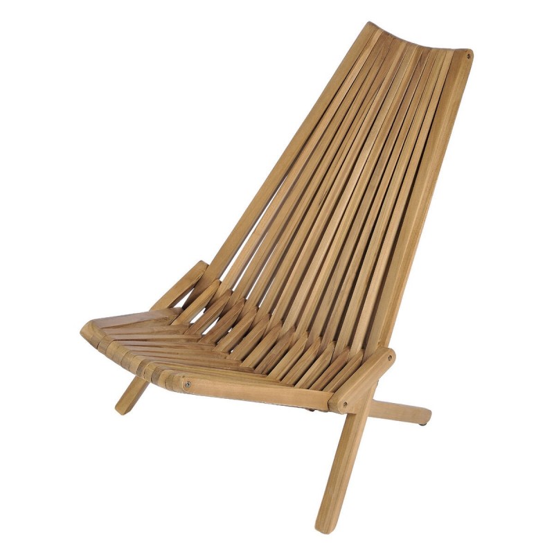 Ξαπλώστρα – πολυθρόνα από ξύλο Teak Pheonix – 8020571 Διάσταση προϊόντος: 200Χ64X33H