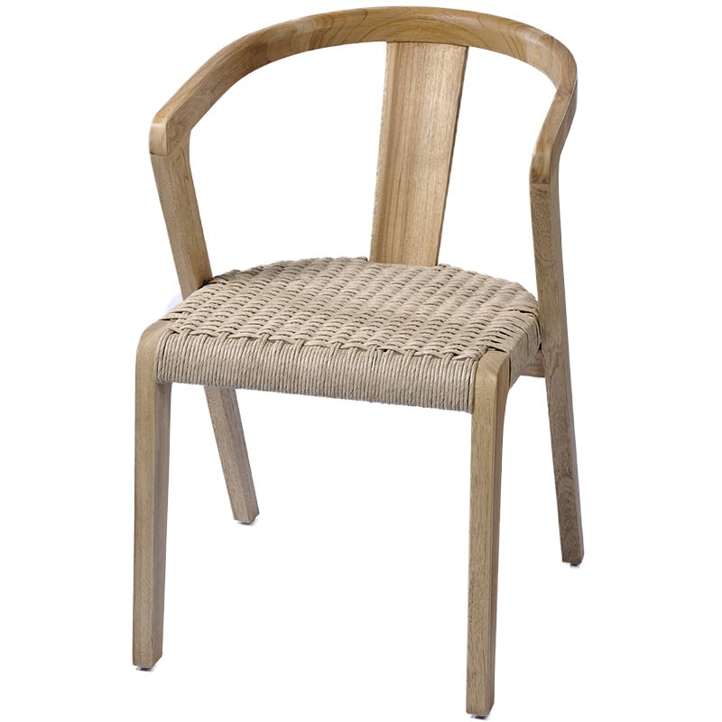 ΚΑΡΕΚΛΑ  TEAK WOOD 54X58X79H -  JK CHANIA  