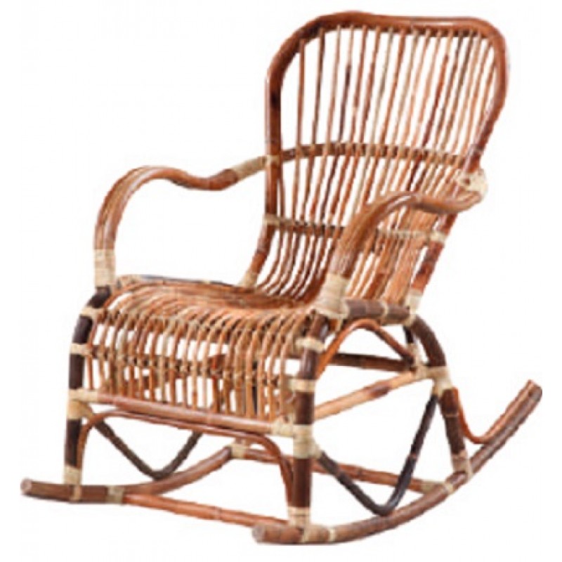 JK 31301  πολυθρόνα χειροποίητη από φυσικό καλάμι bamboo  0,86 x 0,56 x 0,95m