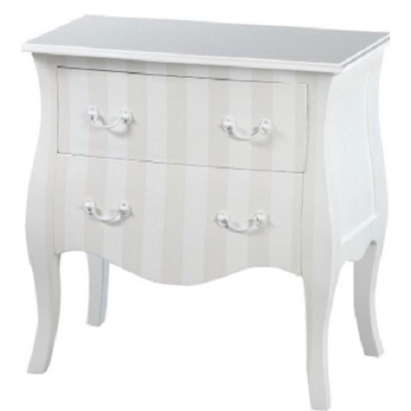 Jak 8134  Κομότα με 2 συρτάρια  77*80*40 cm- δυνατότητα επιλογή χρωμάτων