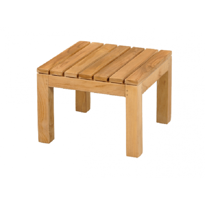 Τραπέζι Εξωτερικού Χώρου Από Ξύλο Teak 50 x 50 x 45 -  JK LOTTO SIDE TABLE